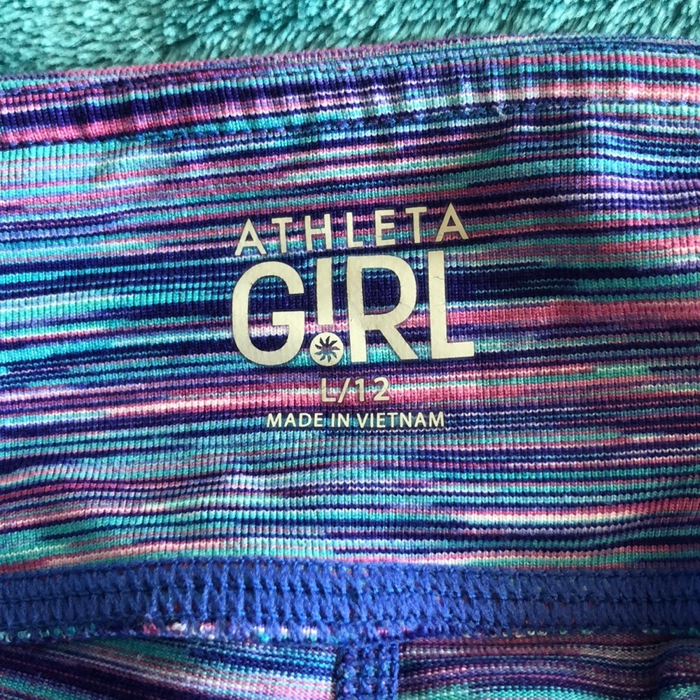 Athleta girl purple leggings